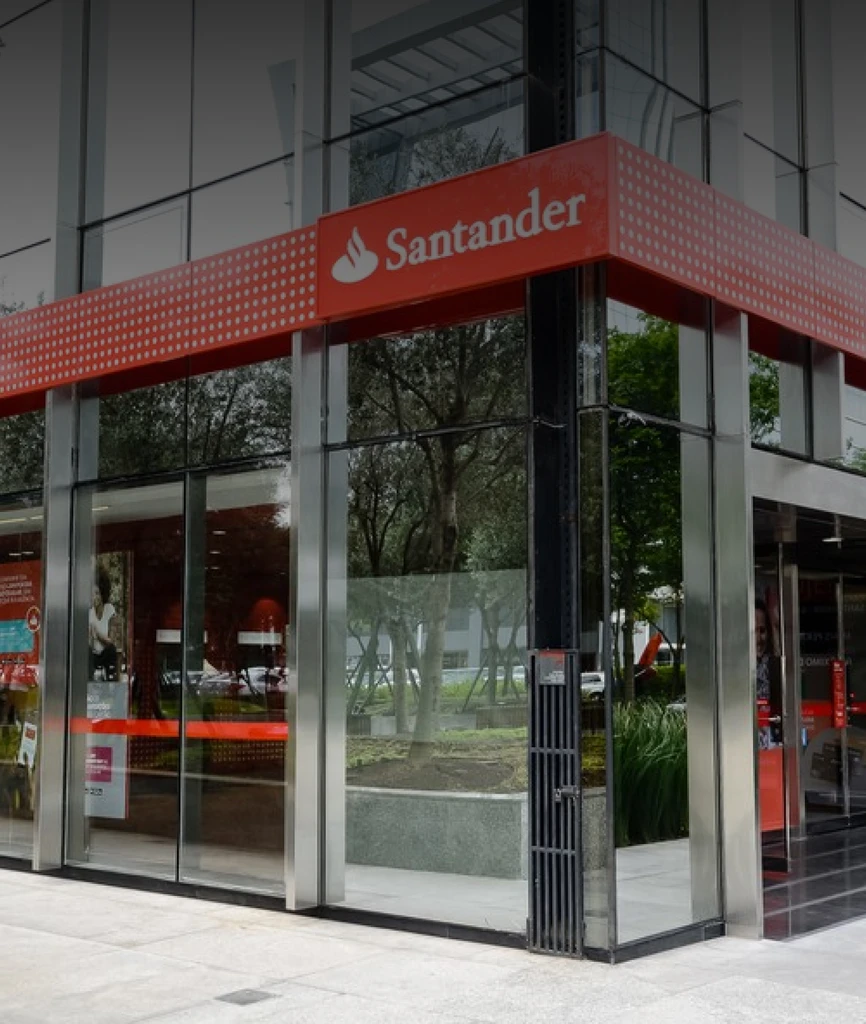 Santander — banking app design work